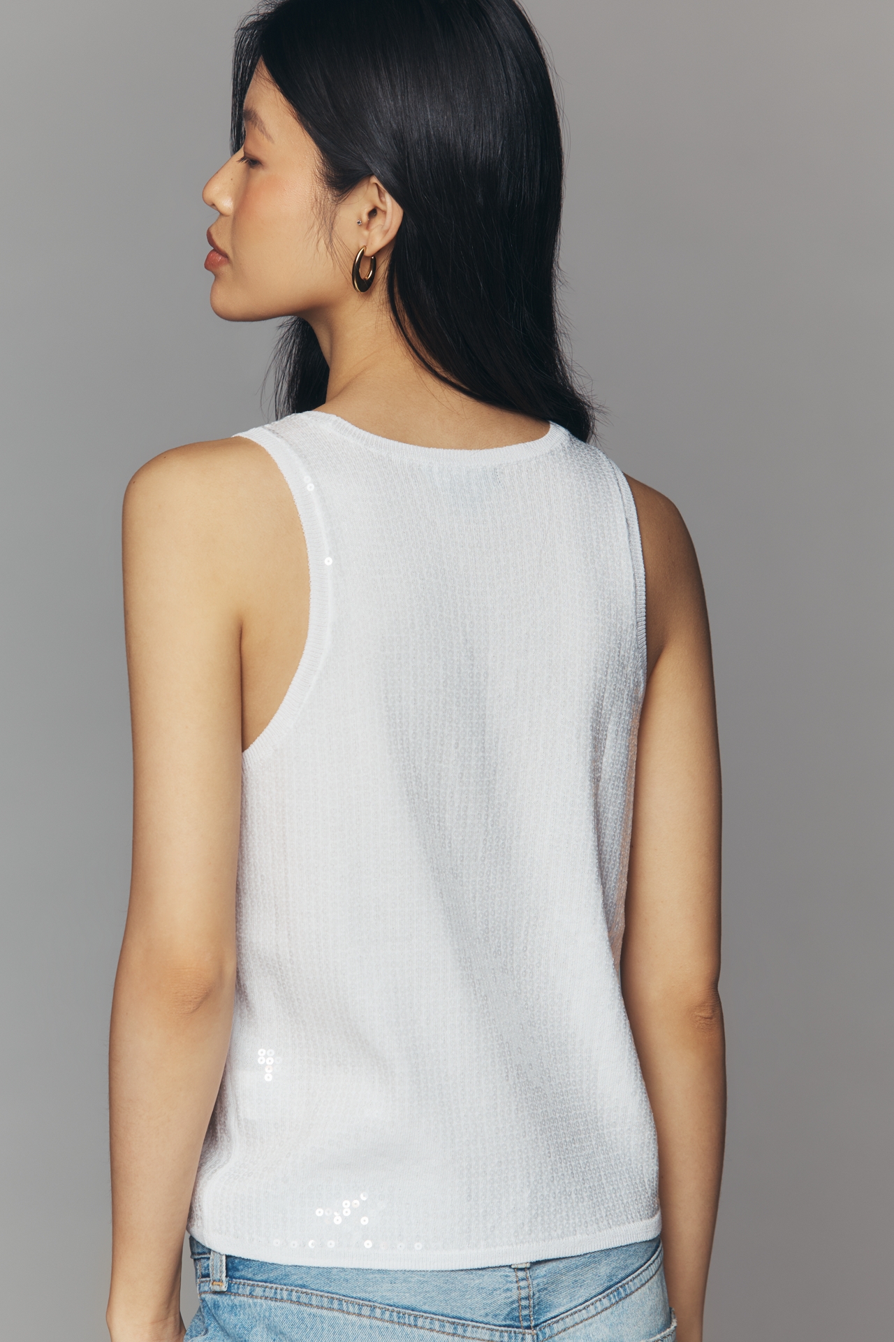 Sanctuary Sequin Knit Tank