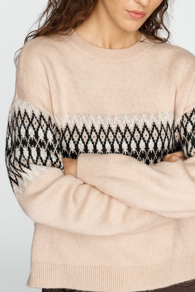 Sanctuary Argyle Pullover Sweater #6