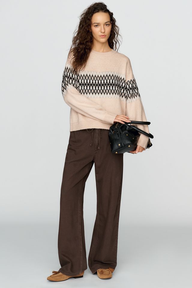 Sanctuary Argyle Pullover Sweater #7