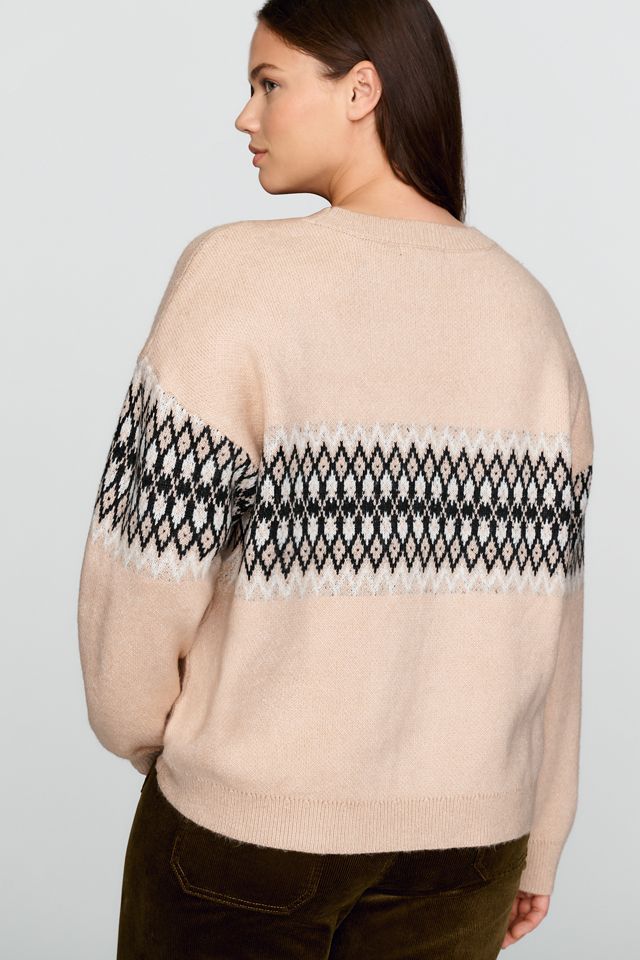 Sanctuary Argyle Pullover Sweater #1