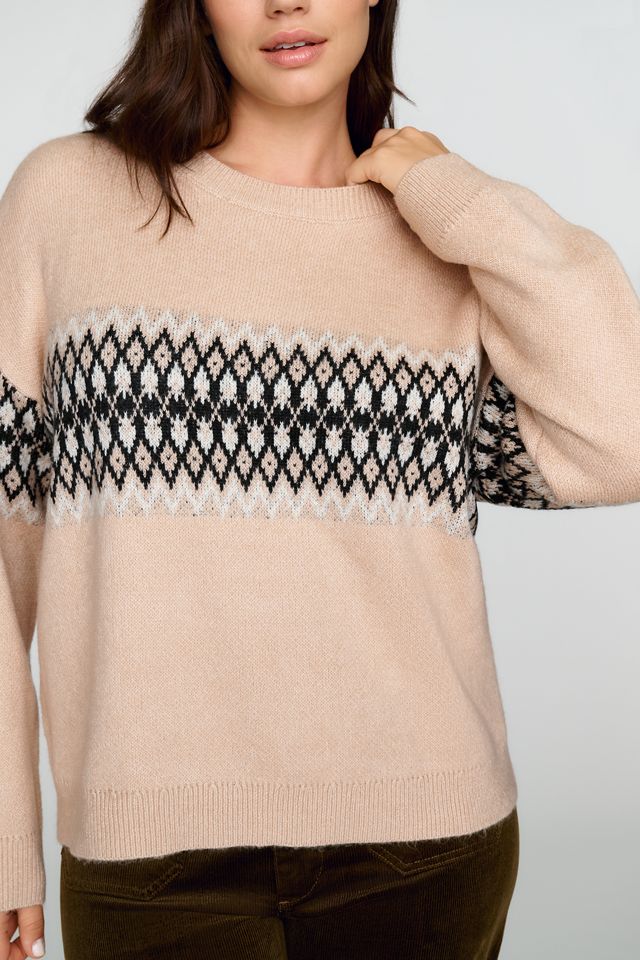 Sanctuary Argyle Pullover Sweater #2