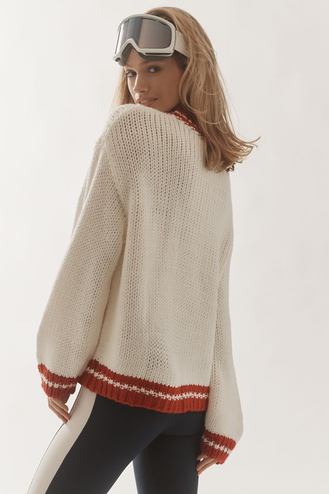Maeve Graphic Crew Neck Sweater #1