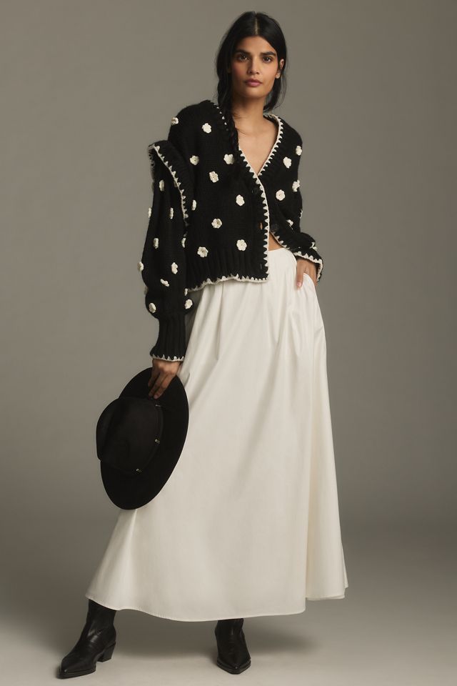 Farm Rio Knit Floral Cardigan Sweater #1