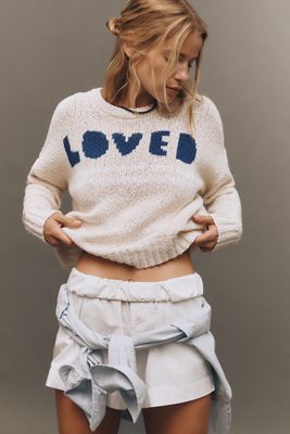 Porridge Western Graphic Sweater | Anthropologie