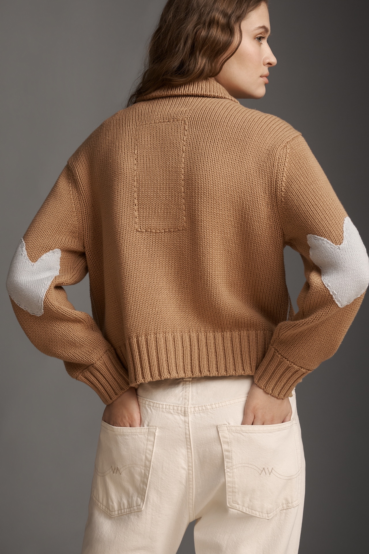 Kerri Rosenthal 100% Cotton Love Knit Bomber Jacket