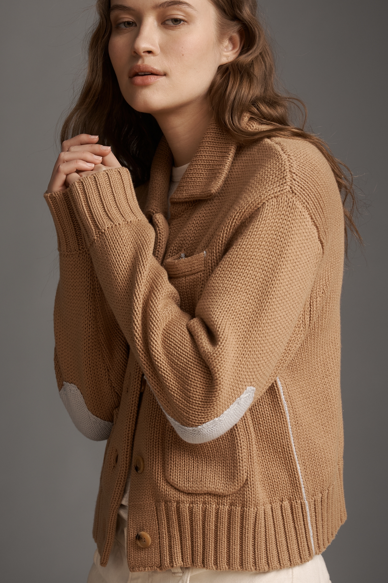 Kerri Rosenthal 100% Cotton Love Knit Bomber Jacket