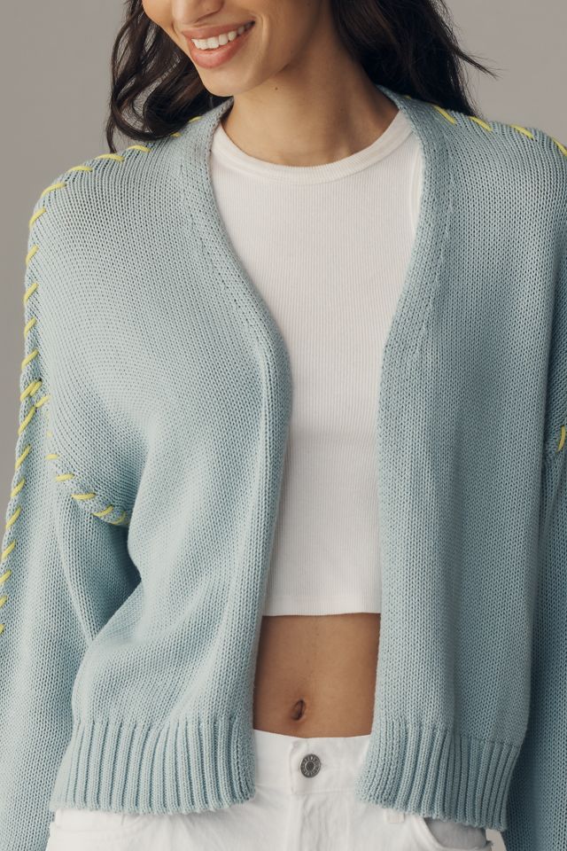 Kerri Rosenthal Sienna 100% Cotton Cardigan Sweater | Anthropologie