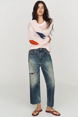 Kerri Rosenthal Catch Open-Stitch Pullover