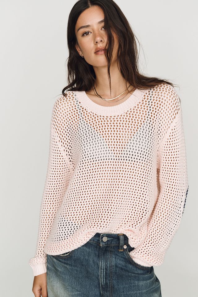 Kerri Rosenthal Catch Open-Stitch Pullover | Anthropologie