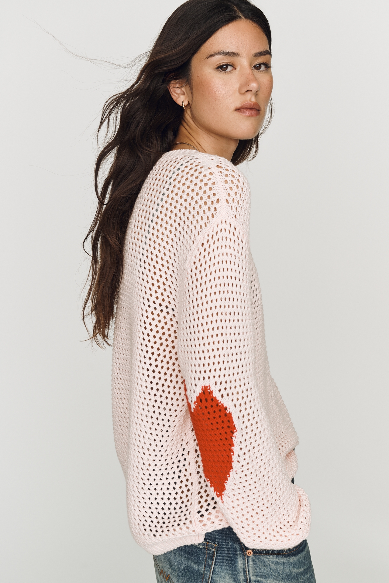 Kerri Rosenthal Catch Open-Stitch Pullover