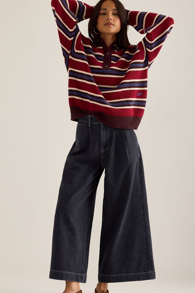 Damson Madder Ilona Rugby Stripe Jumper #4