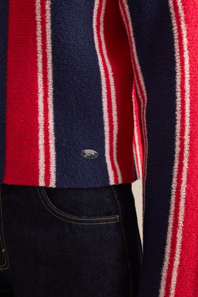 Damson Madder Bibi Wool-Blend Reversible Cardigan #3