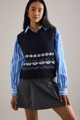 Damson Madder Rhona Sweater Vest
