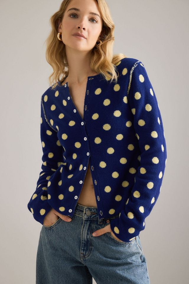 Damson Madder Tabitha Reversible Cardigan #1