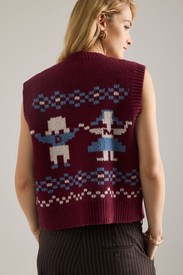 Chaleco de Lana Damson Madder Sofie #1