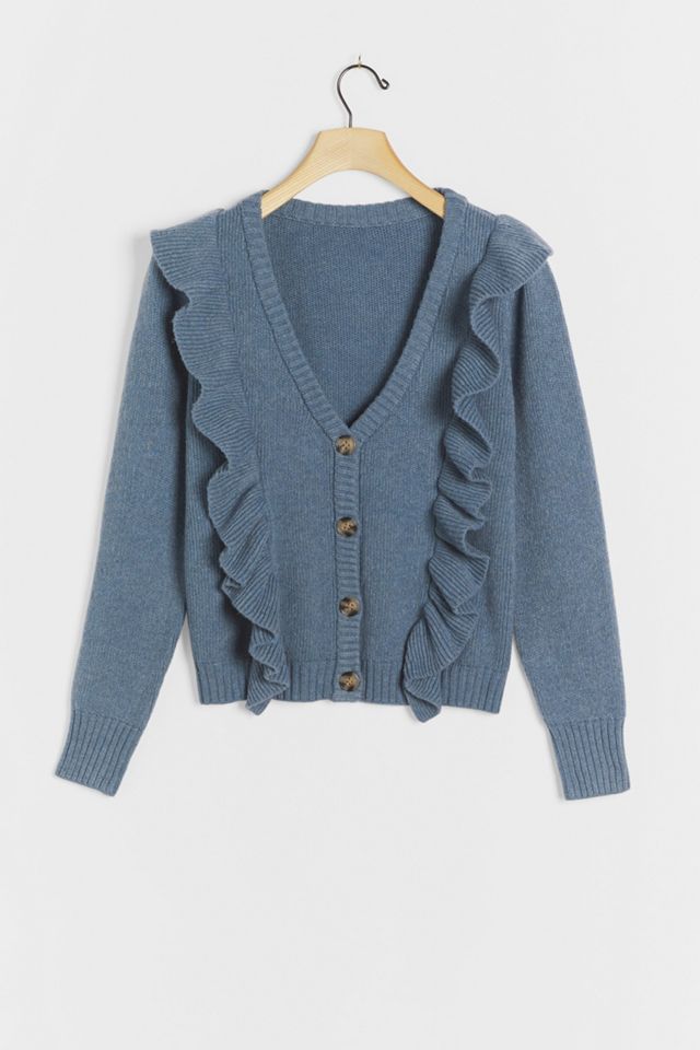 Tina Ruffled Cardigan #1