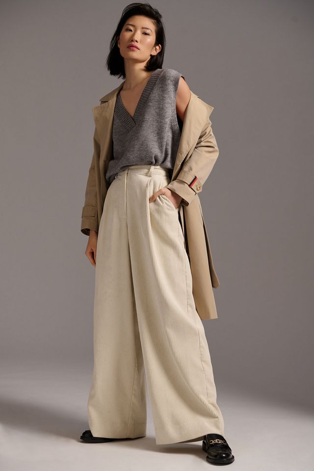 PINCH Vega Knit Ribbed Oversized Sweater Vest #1