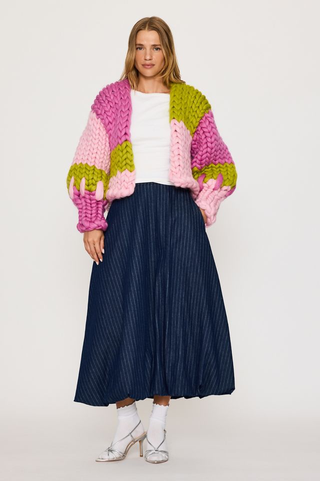 Hope Macaulay Noa Wool Chunky Knit Cardigan #1