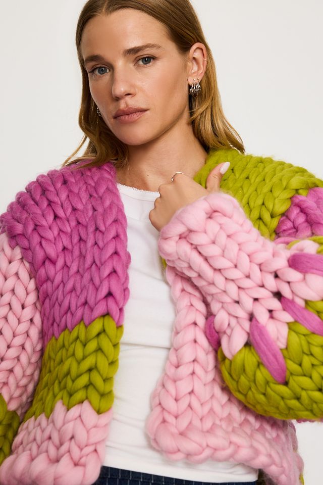 Hope Macaulay Noa Wool Chunky Knit Cardigan #2