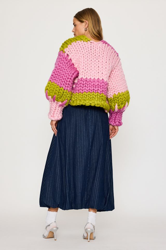 Hope Macaulay Noa Wool Chunky Knit Cardigan #4