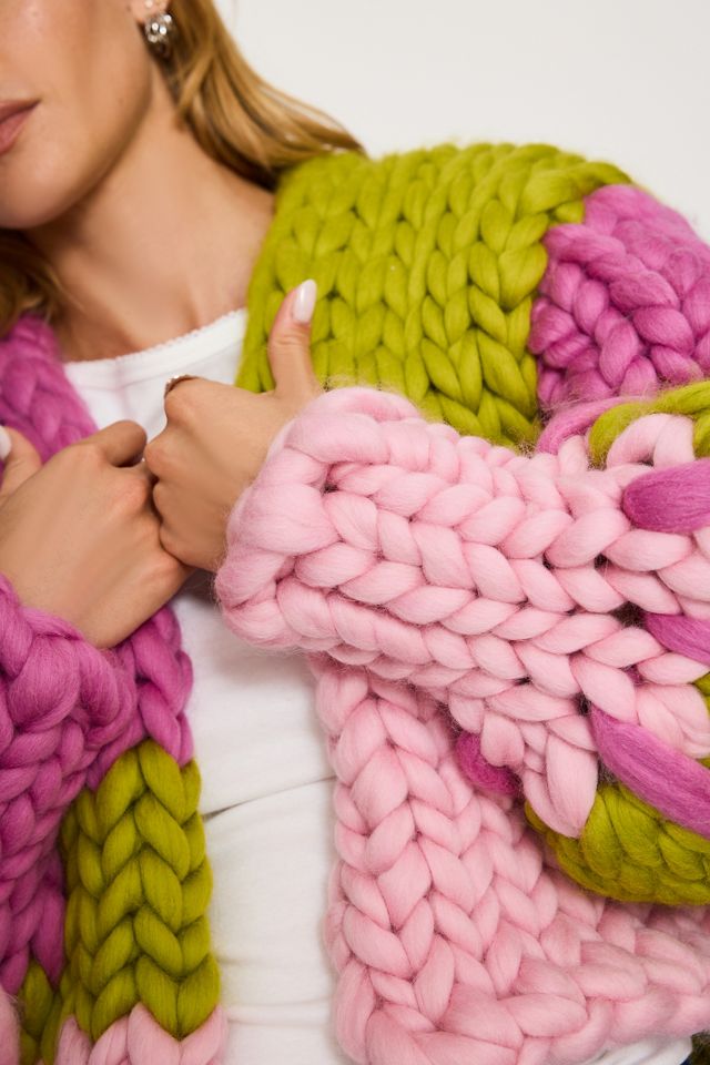 Hope Macaulay Noa Wool Chunky Knit Cardigan #5