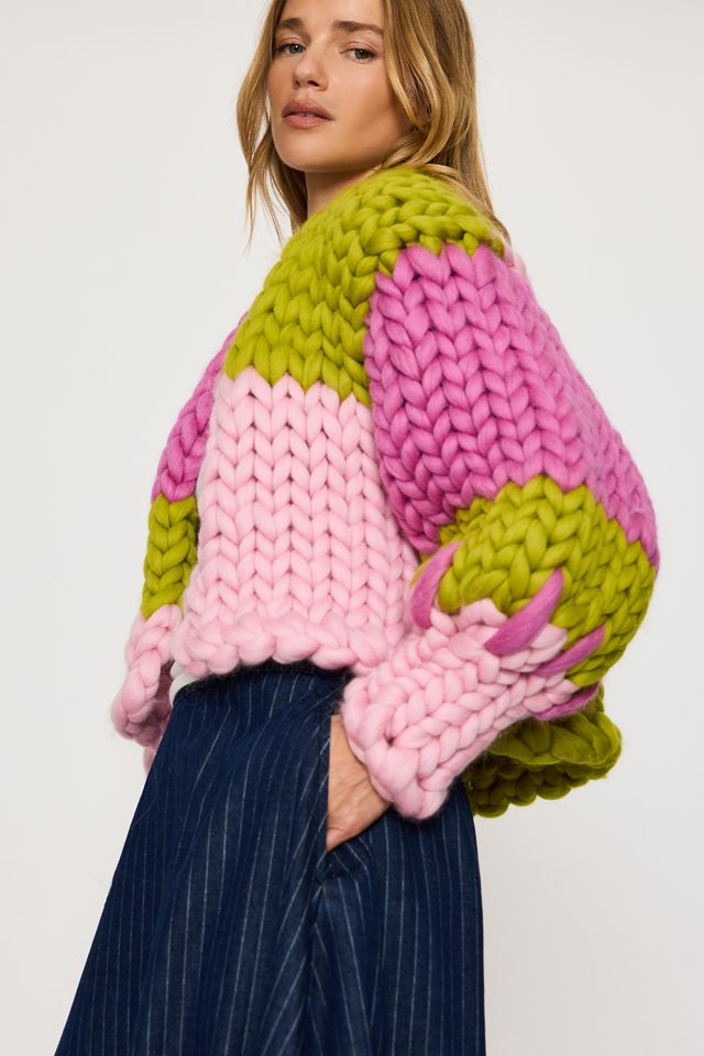Hope Macaulay Noa Wool Chunky Knit Cardigan #3