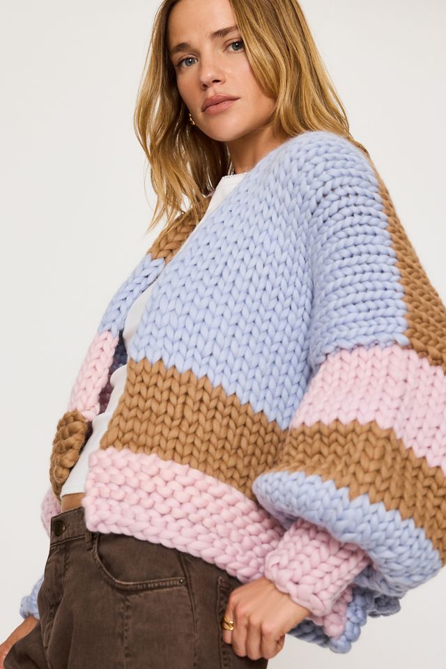 Hope Macaulay Noa Wool Chunky Knit Cardigan #2