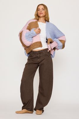 Hope Macaulay Noa Wool Chunky Knit Cardigan