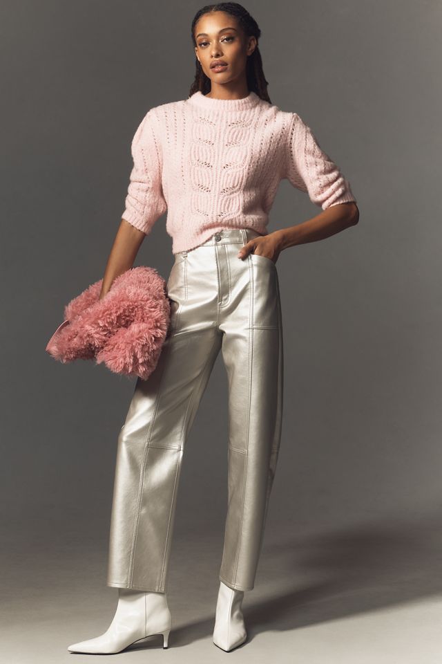 Rebecca Minkoff Campbell Puff-Sleeve Sweater #2