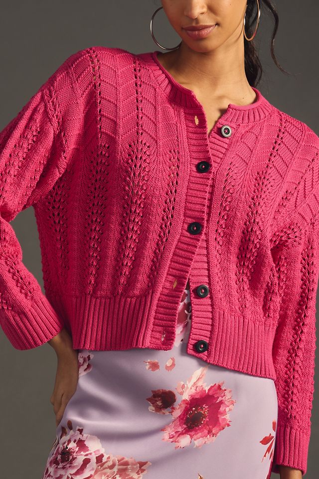 Ciao Lucia Tasche Pointelle Cardigan Sweater #2