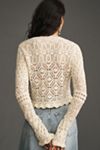 Retrofete Giuliana Crochet Cardigan Sweater