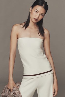 Maeve Peplum Tube Top