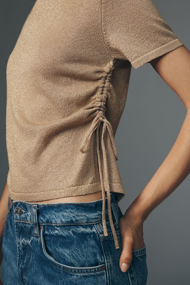 By Anthropologie Short-Sleeve Crew-Neck Tee #1