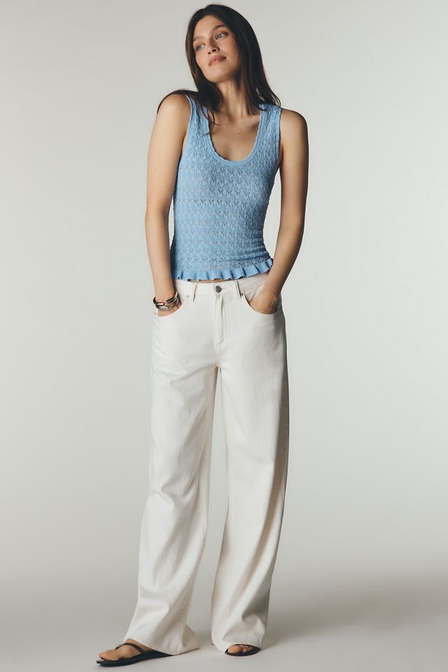 By Anthropologie Pointelle Tank #2