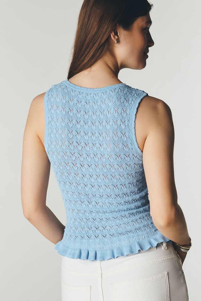 By Anthropologie Pointelle Tank #3