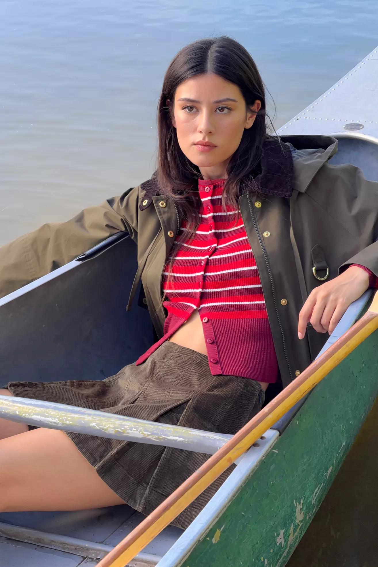 Maeve Stripe Cardigan