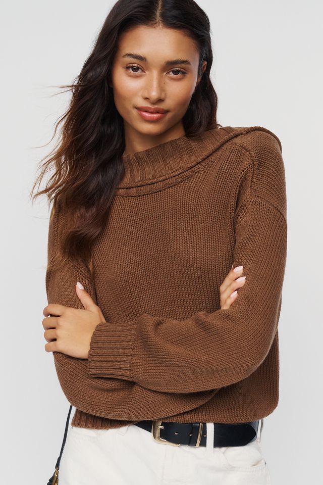 Maeve Ribbed Roll Neck Sweater #6
