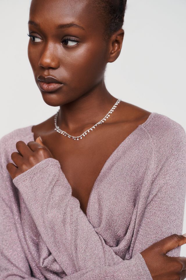 Pilcro Shine Cowl Neck Long Sleeve Top | Anthropologie