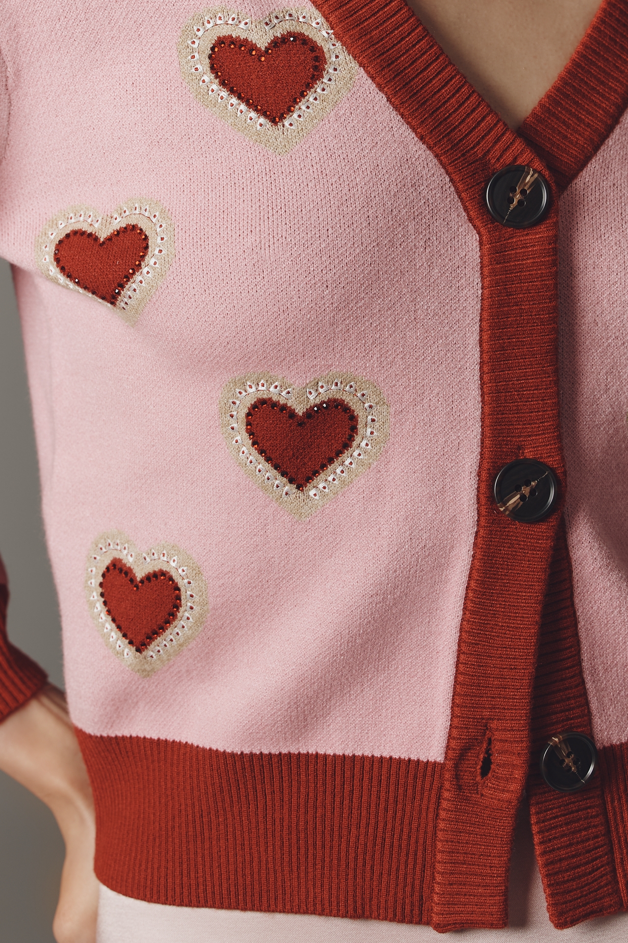 Never Fully Dressed Hearts Cardigan