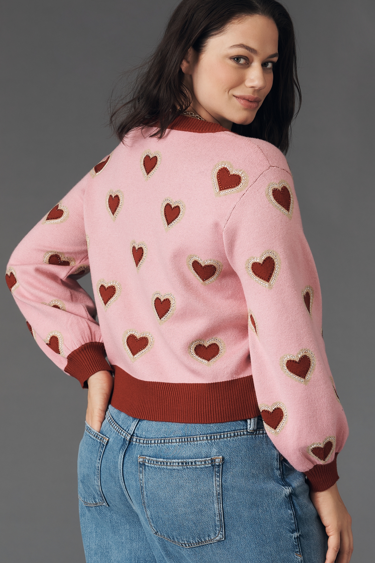 Never Fully Dressed Hearts Cardigan
