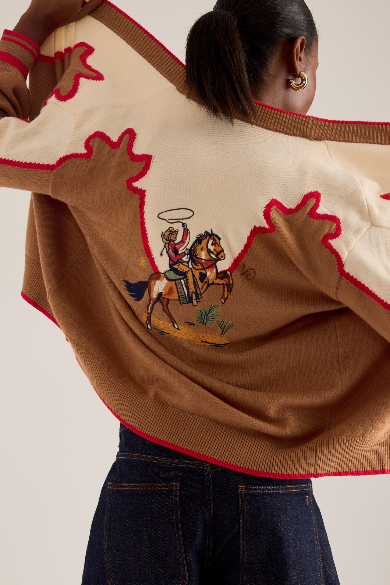 Never Fully Dressed Cowgirl Martha Cardigan Sweater