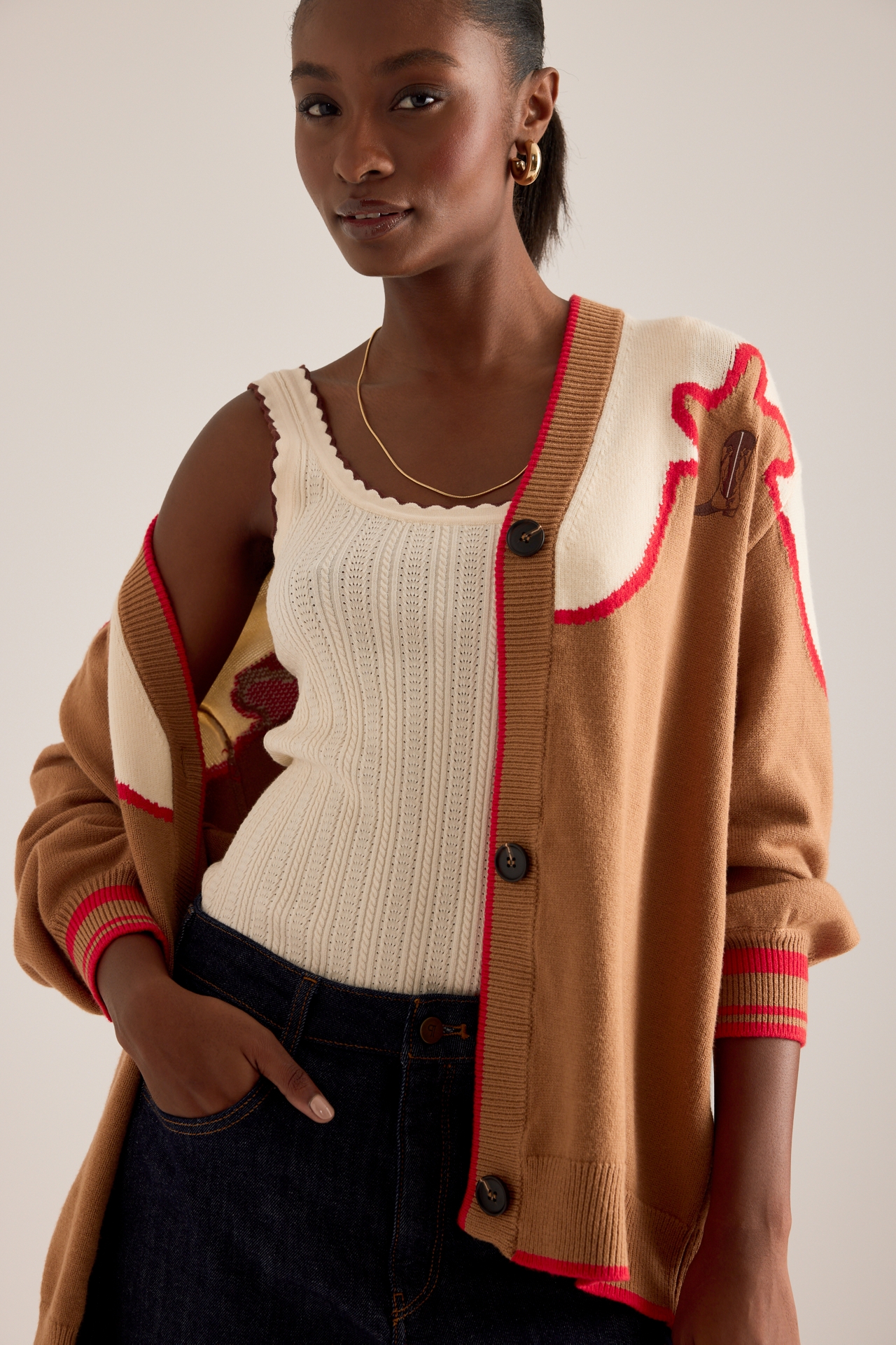 Never Fully Dressed Cowgirl Martha Cardigan Sweater