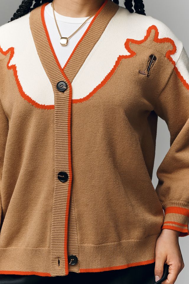 Never Fully Dressed Cowgirl Martha Cardigan Sweater | Anthropologie