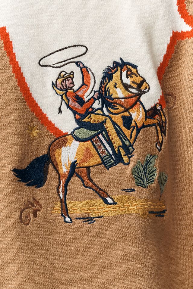 Never Fully Dressed Cowgirl Martha Cardigan Sweater | Anthropologie