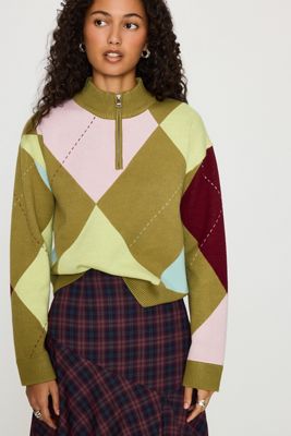 Pull Argyle Anna Never Fully Dressed