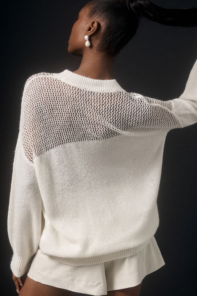 Caballero Sheer Pullover Sweater #3