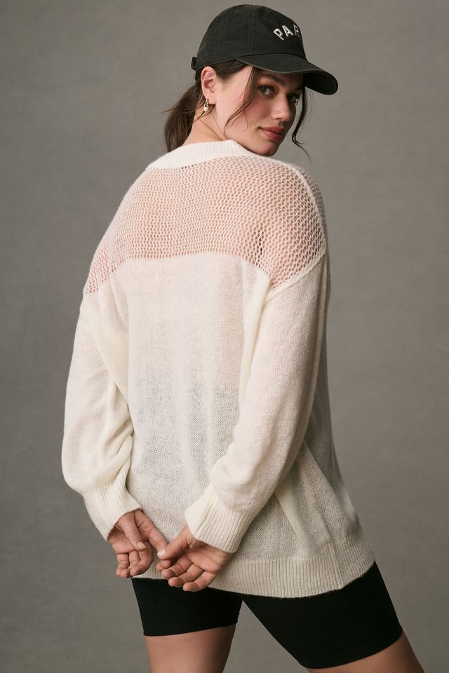 Caballero Sheer Pullover Sweater #5