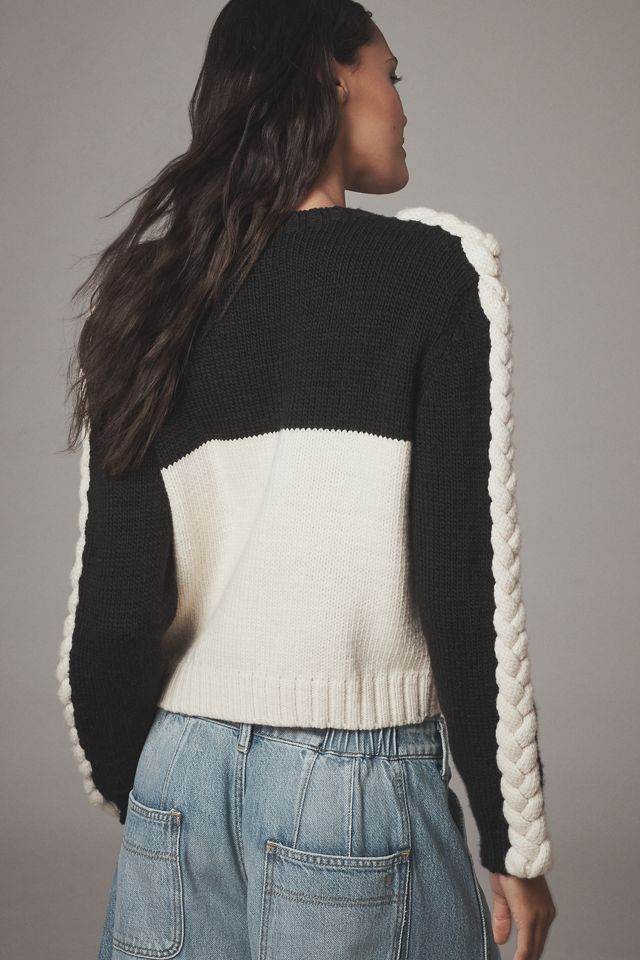 Mandinga Ramona Merino Wool Cotton Cardigan Sweater #2