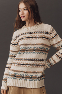 Mandinga Republic Knitted Fairisle Sweater In Multi