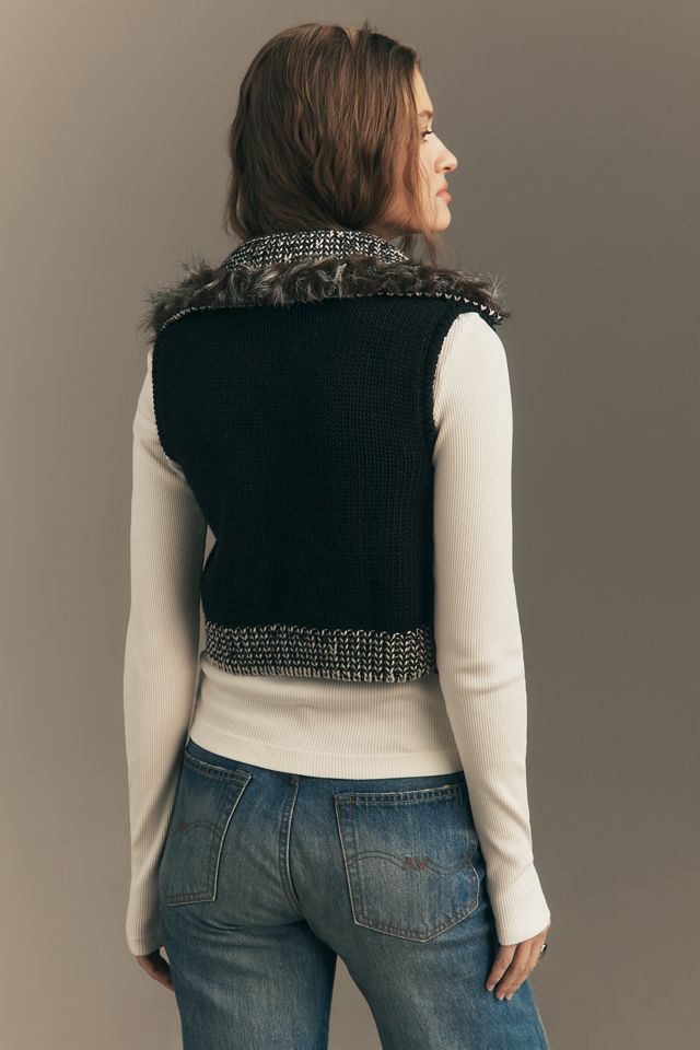 Mandinga Foxy Hand-Finished Sweater Vest #2